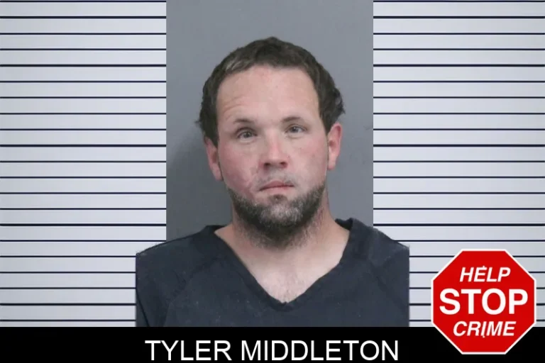 Tyler Middleton mugshot โ Catoosa County , Georgia Tyler Middleton