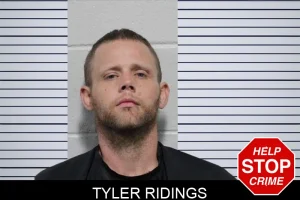 Tyler Ridings mugshot
