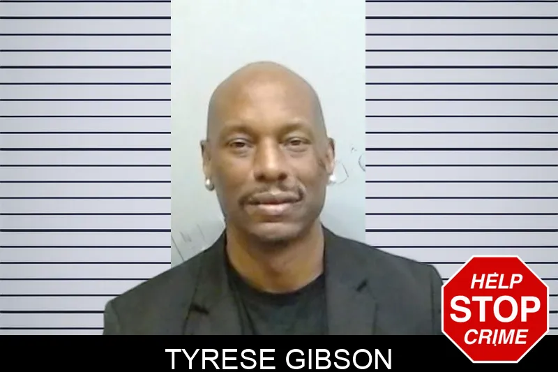 Tyrese Gibson Mugshots