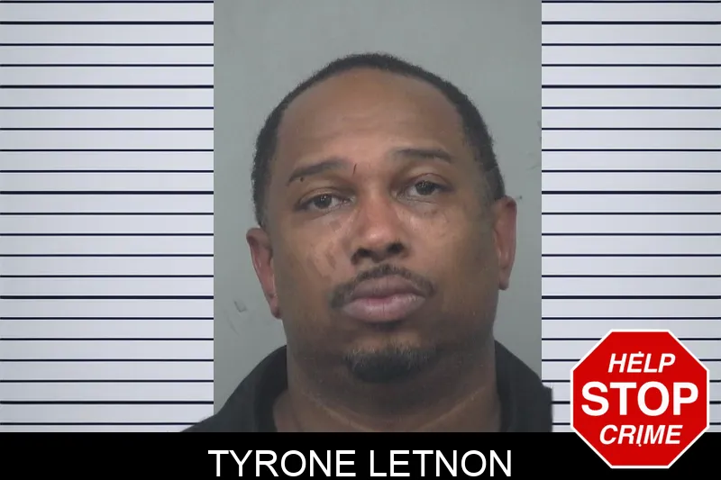 Tyrone Letnon mugshot