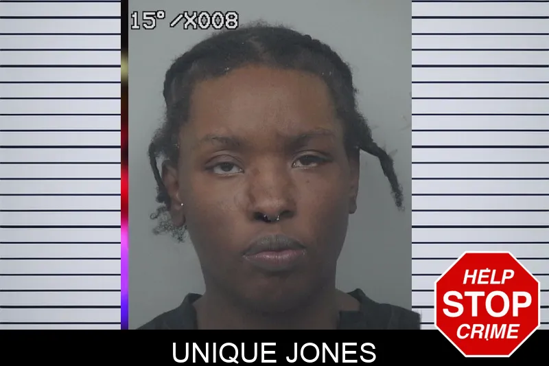 Unique Jones mugshot