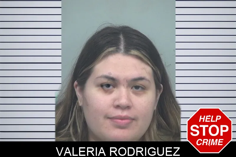 Valeria Rodriguez mugshot
