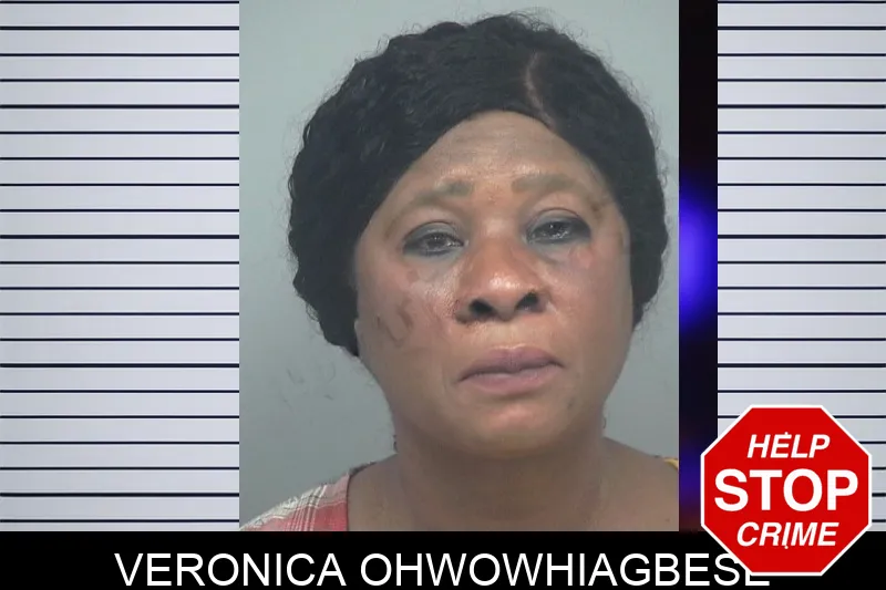 Veronica Ohwowhiagbese mugshot