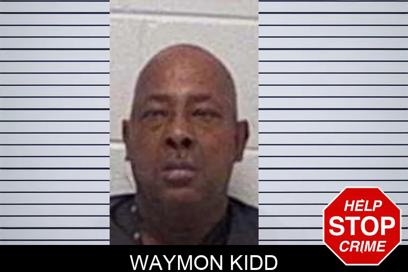 Waymon Kidd mugshot – Carroll County , Georgia Waymon Kidd mugshot