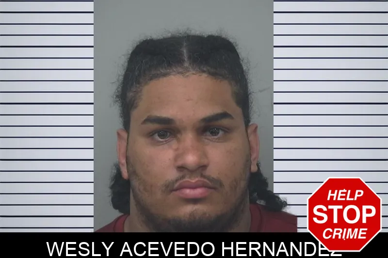 Wesly Acevedo Hernandez mugshot
