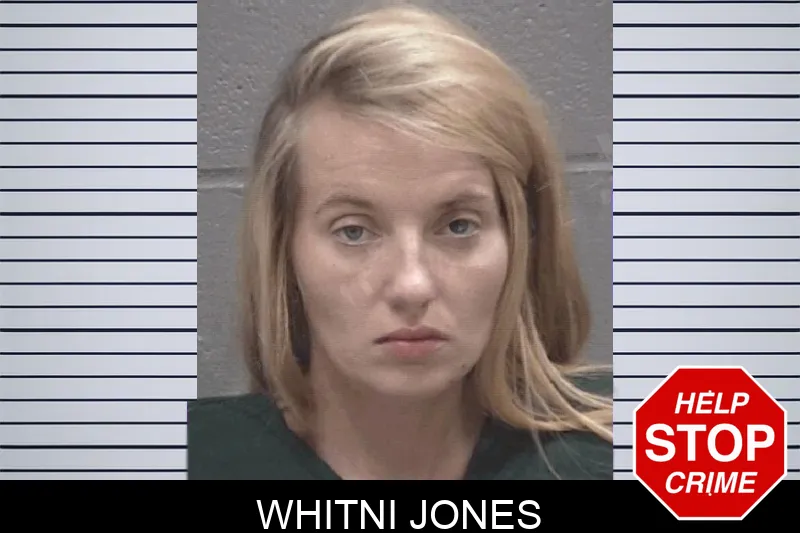 Whitni Jones Mugshots