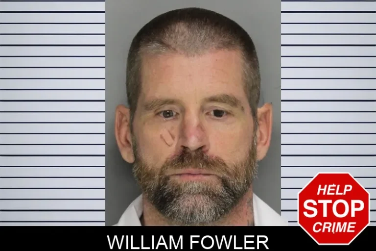 William Fowler mugshot – Cobb County , Georgia William Fowler