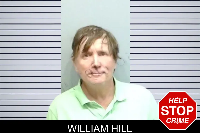 William Hill mugshot