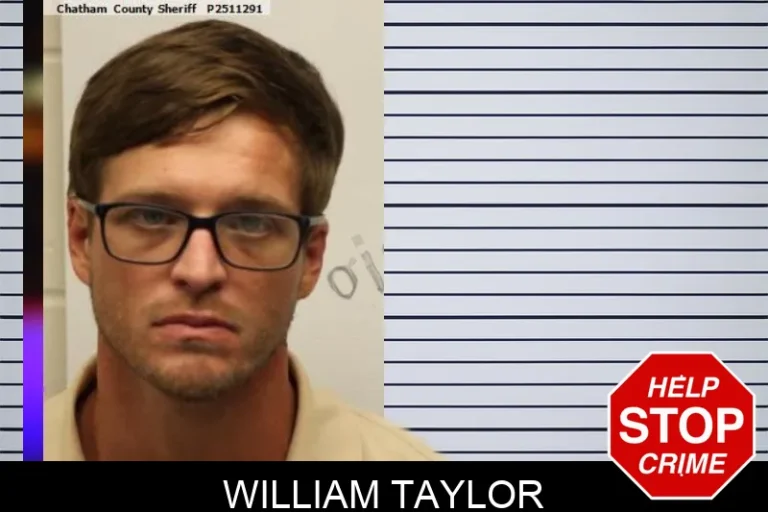 William Taylor mugshot – Chatham County , Georgia William Taylor