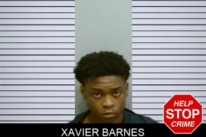 Xavier Barnes mugshot
