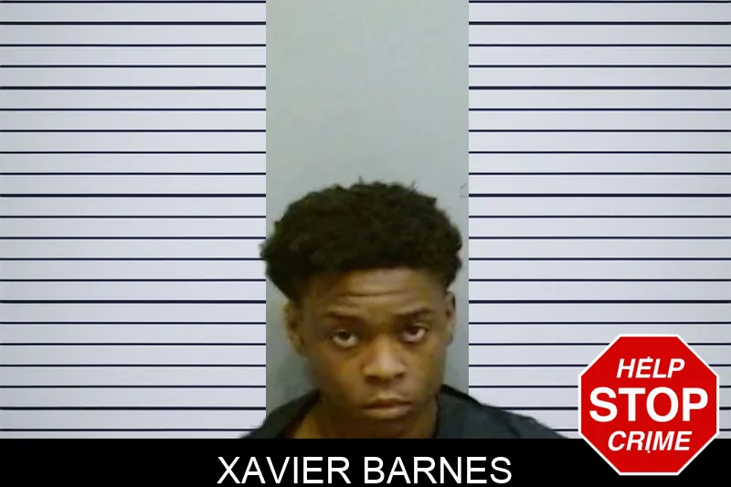 Xavier Barnes Mugshots