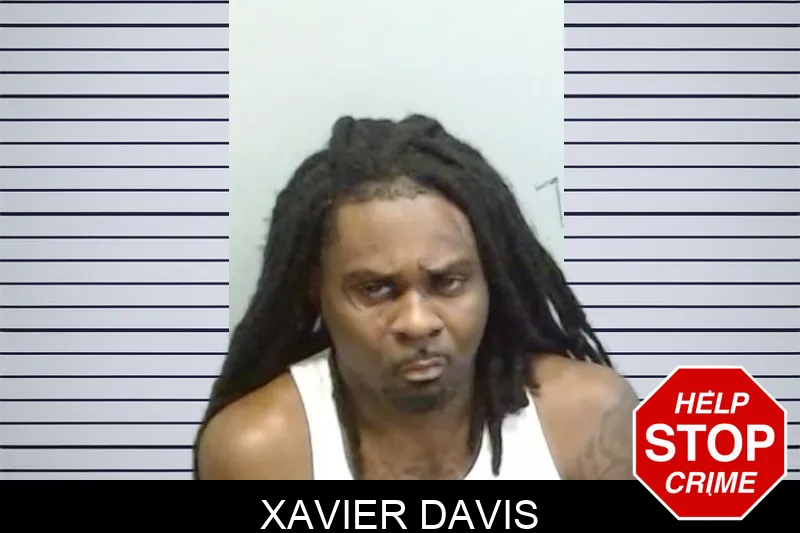 Xavier Davis mugshot