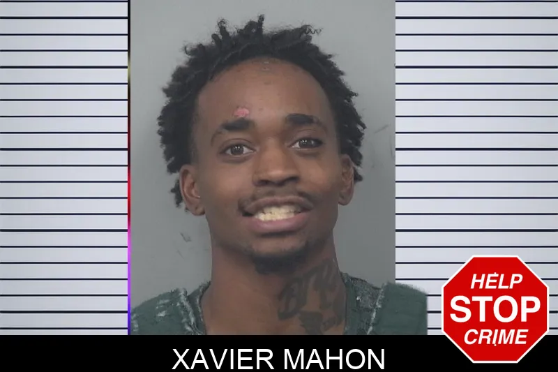 Xavier Mahon mugshot