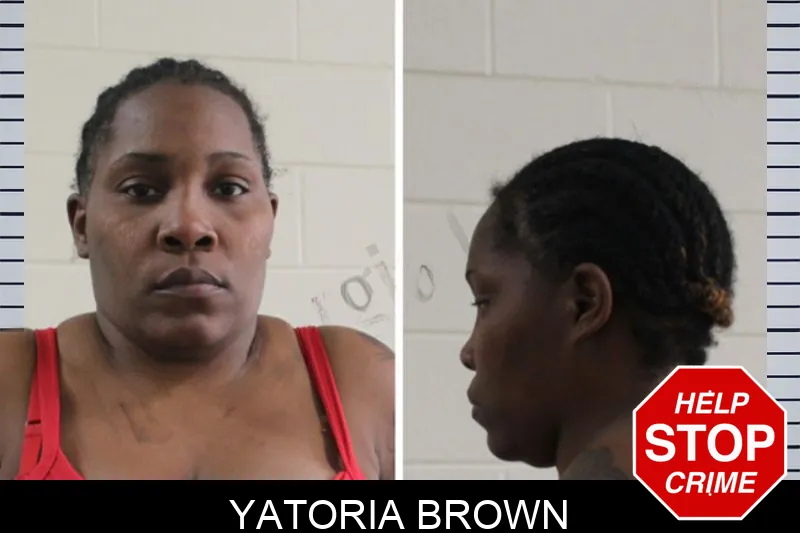 Yatoria Brown mugshot