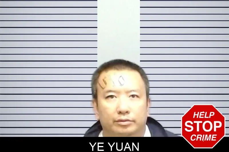 Ye Yuan mugshot – Fulton County , Georgia Ye Yuan mugshot