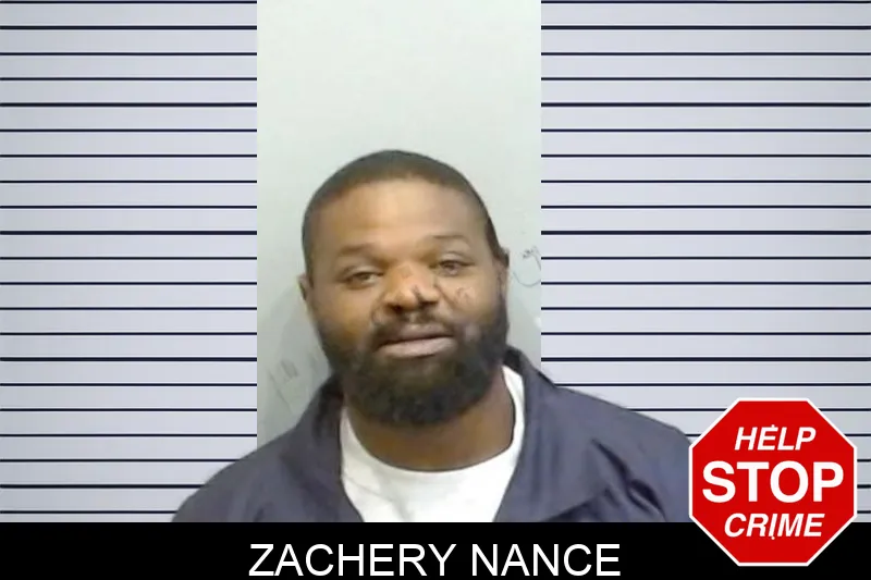 Zachery Nance mugshot
