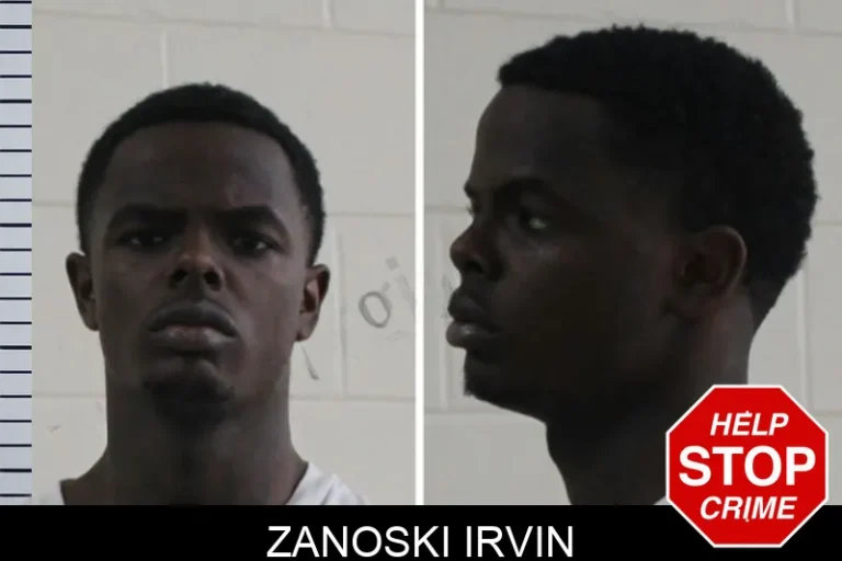 Zanoski Irvin mugshot – Houston County , Georgia Zanoski Irvin