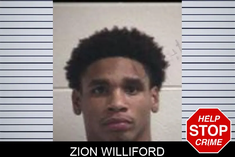 Zion Williford mugshot