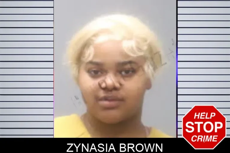 Zynasia Brown mugshot – Muscogee County , Georgia Zynasia Brown