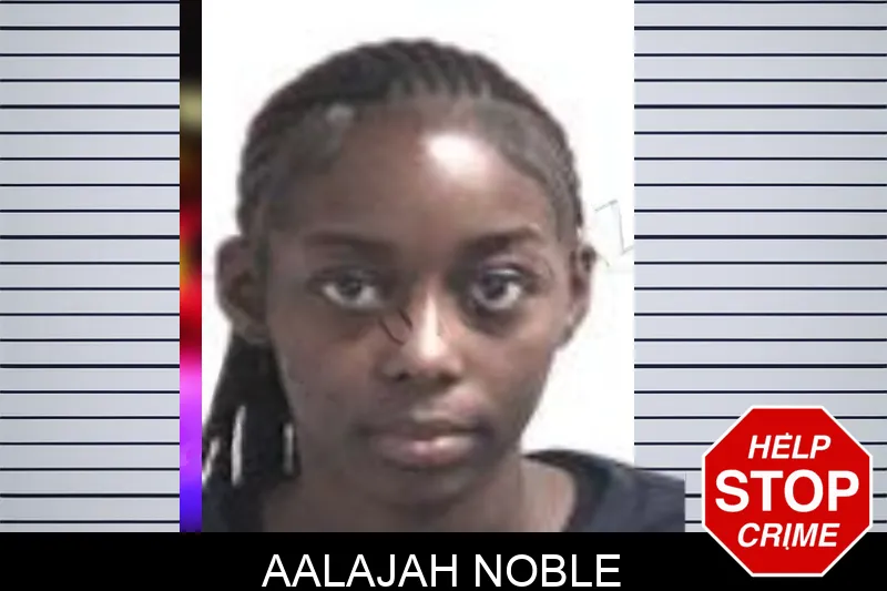 Aalajah Noble mugshot