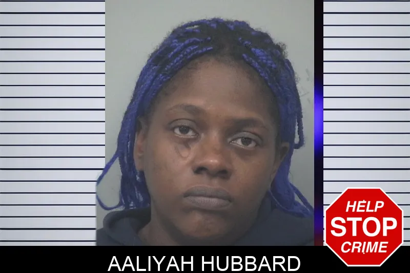 Aaliyah Hubbard Mugshots