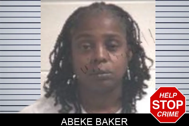 Abeke Baker Mugshots