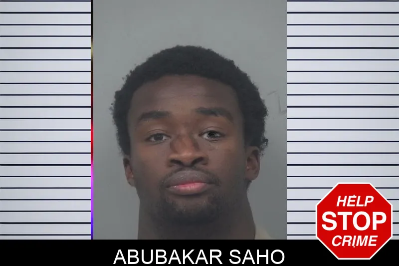 Abubakar Saho mugshot