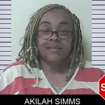 Akilah Simms Mugshots