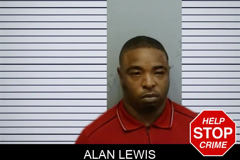 Alan Lewis mugshot