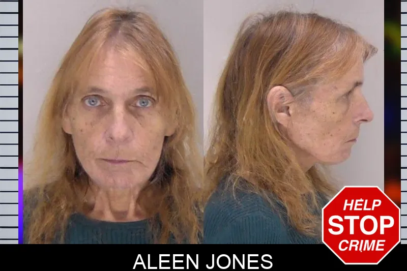 Aleen Jones Mugshots