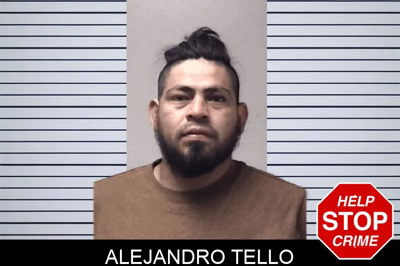 Alejandro Tello Mugshots
