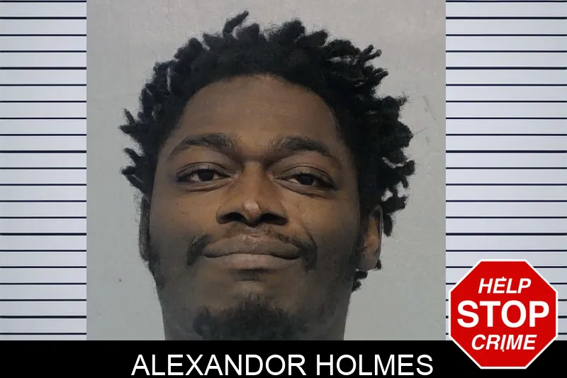 Alexandor Holmes Mugshots