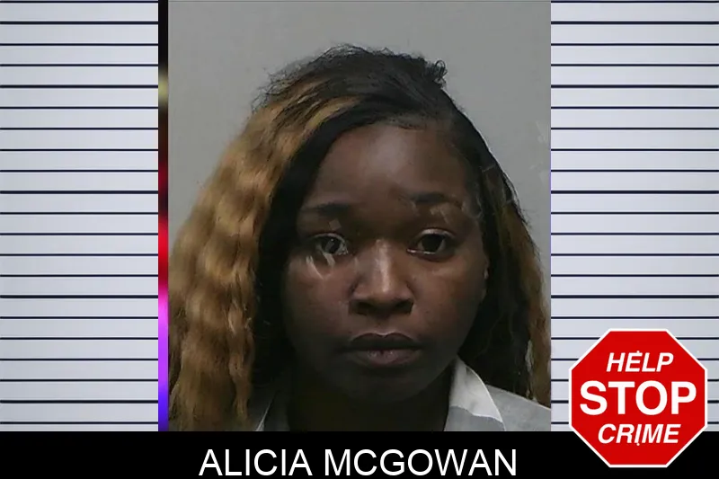 Alicia McGowan Mugshots