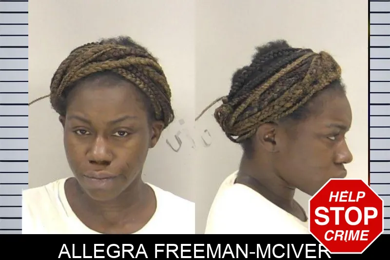 Allegra Freeman-McIver Mugshots