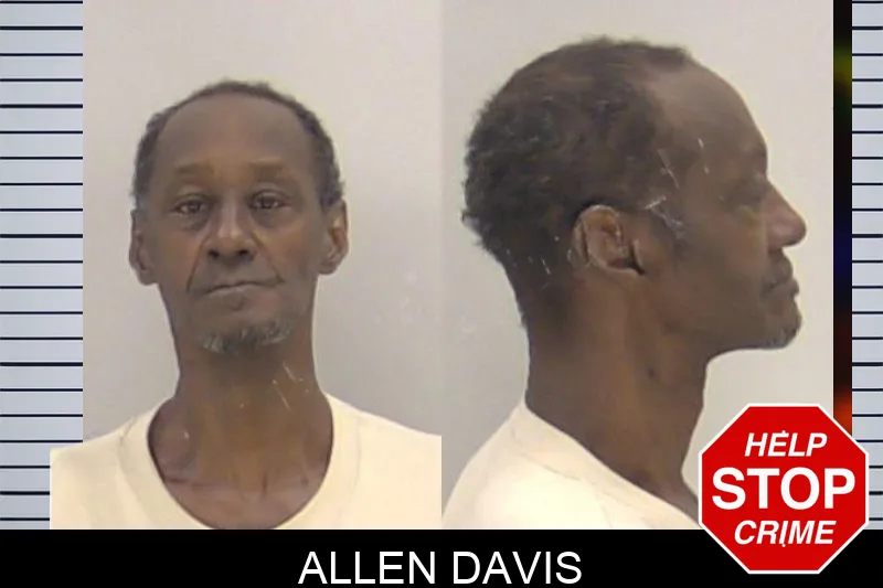 Allen Davis mugshot