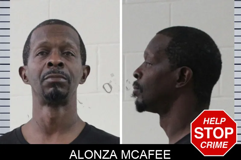 Alonza McAfee Mugshots