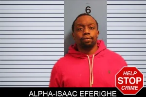 Alpha-Isaac Eferighe mugshot