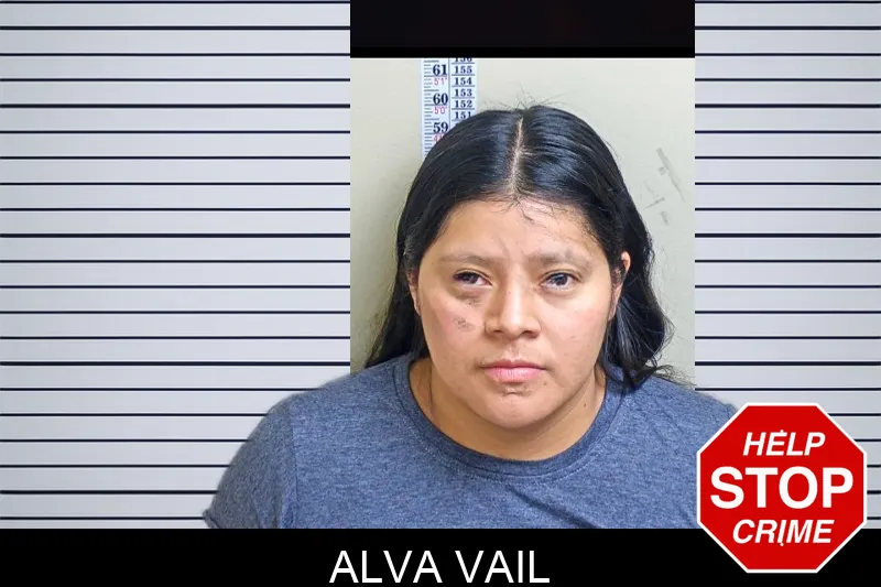 Alva Vail mugshot