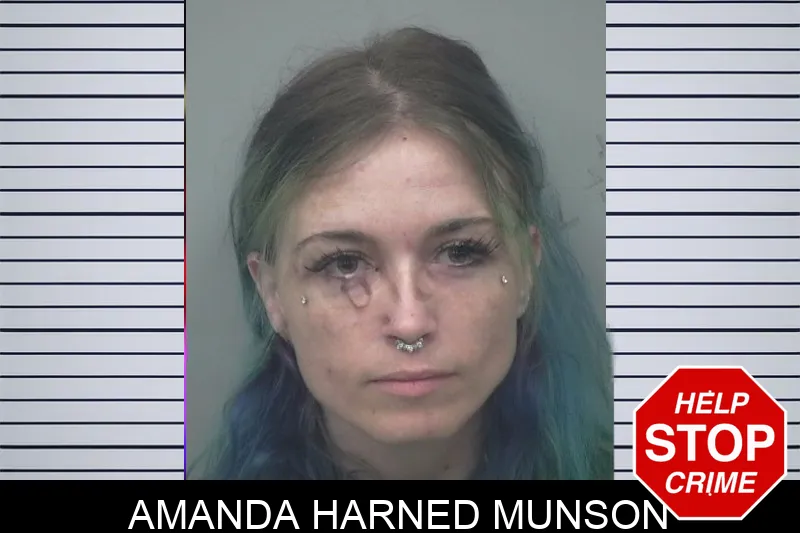 Amanda Harned Munson Mugshots