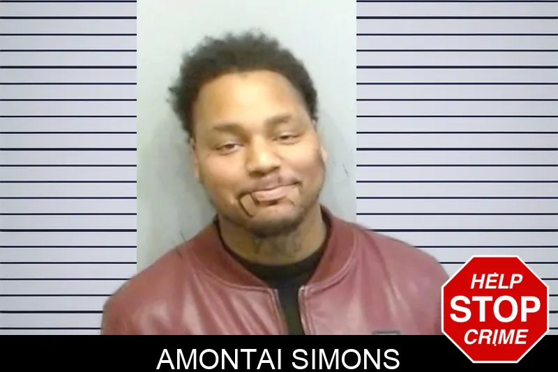 Amontai Simons Mugshots