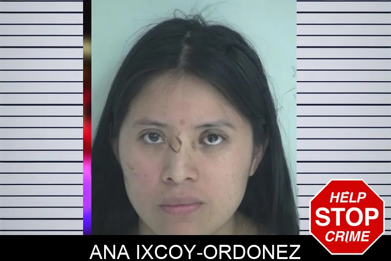 Ana Ixcoy-Ordonez Mugshots