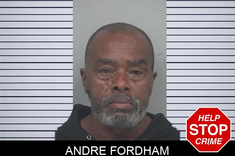Andre Fordham mugshot