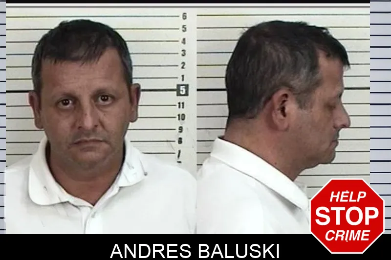 Andres Baluski Mugshots