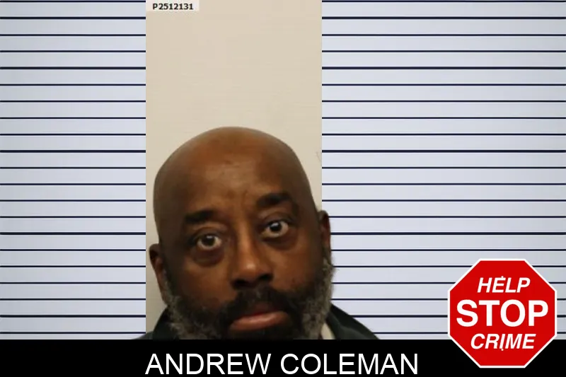 Andrew Coleman Mugshots