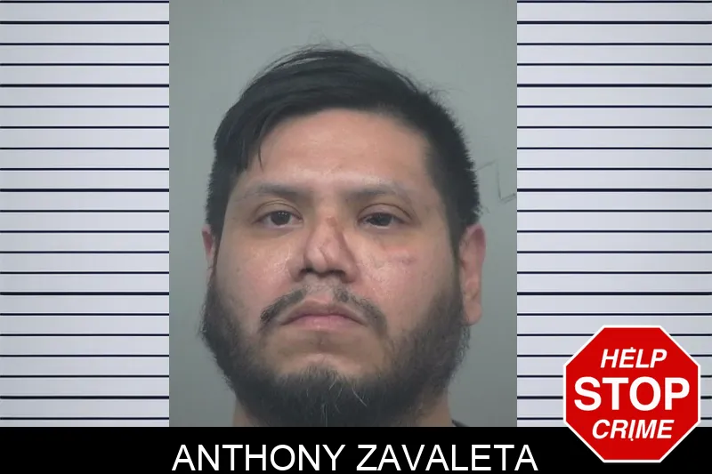 Anthony Zavaleta mugshot