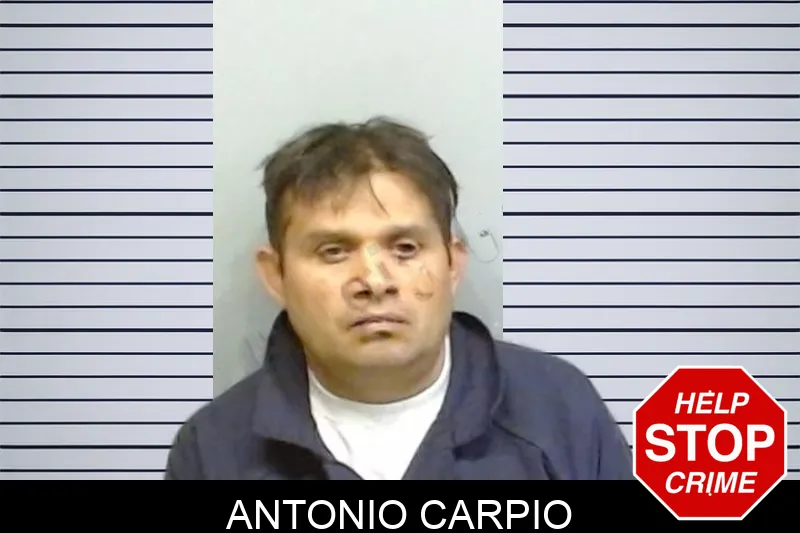 Antonio Carpio mugshot