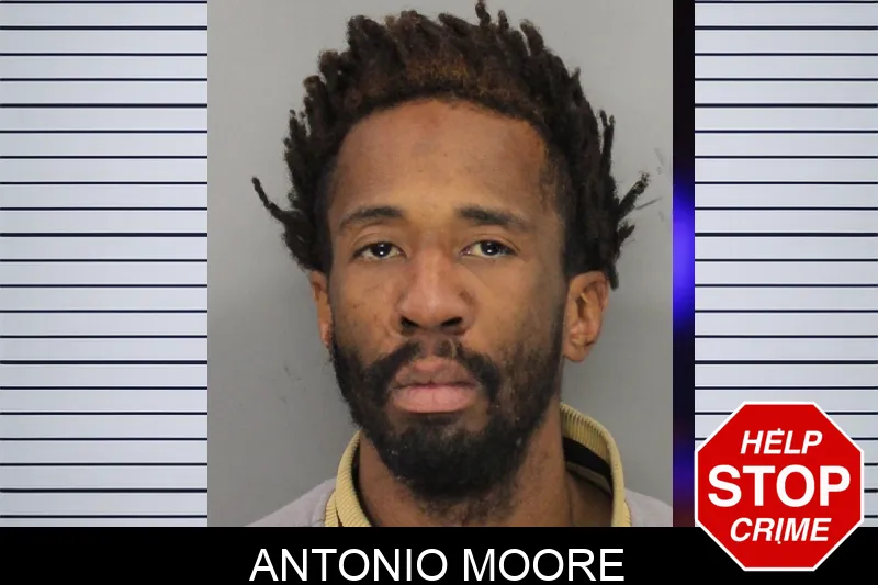 Antonio Moore Mugshots