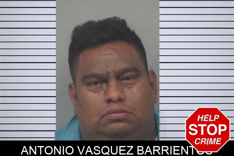 Antonio Vasquez Barrientos Mugshots