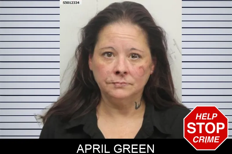 April Green mugshot