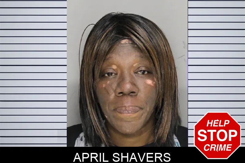 April Shavers Mugshots